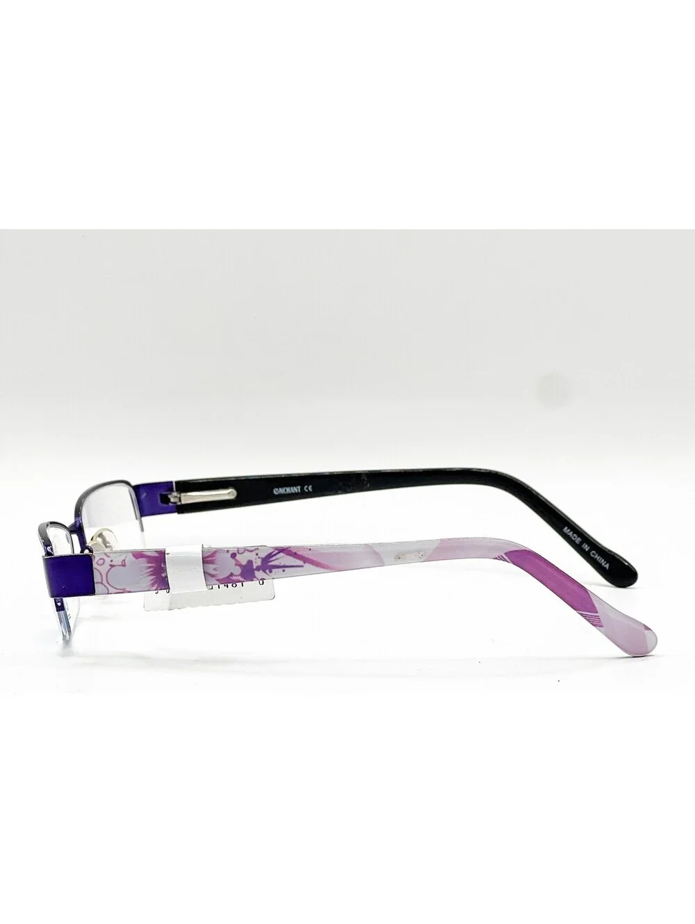 Enchant Eyewear Ee0974 Purple Authentic Eyeglasses 51-18-135